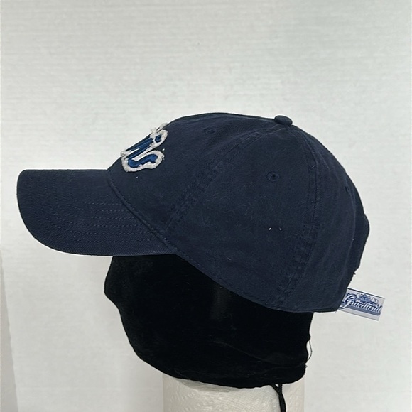 Elvis Presley Navy Blue Graceland Distressed Baseball Cap Hat Strap dad hat NWT - Picture 2 of 9
